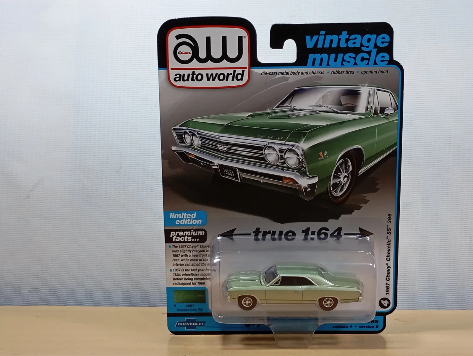 AUTO CHEVROLET CHEVELLE SS396 1967