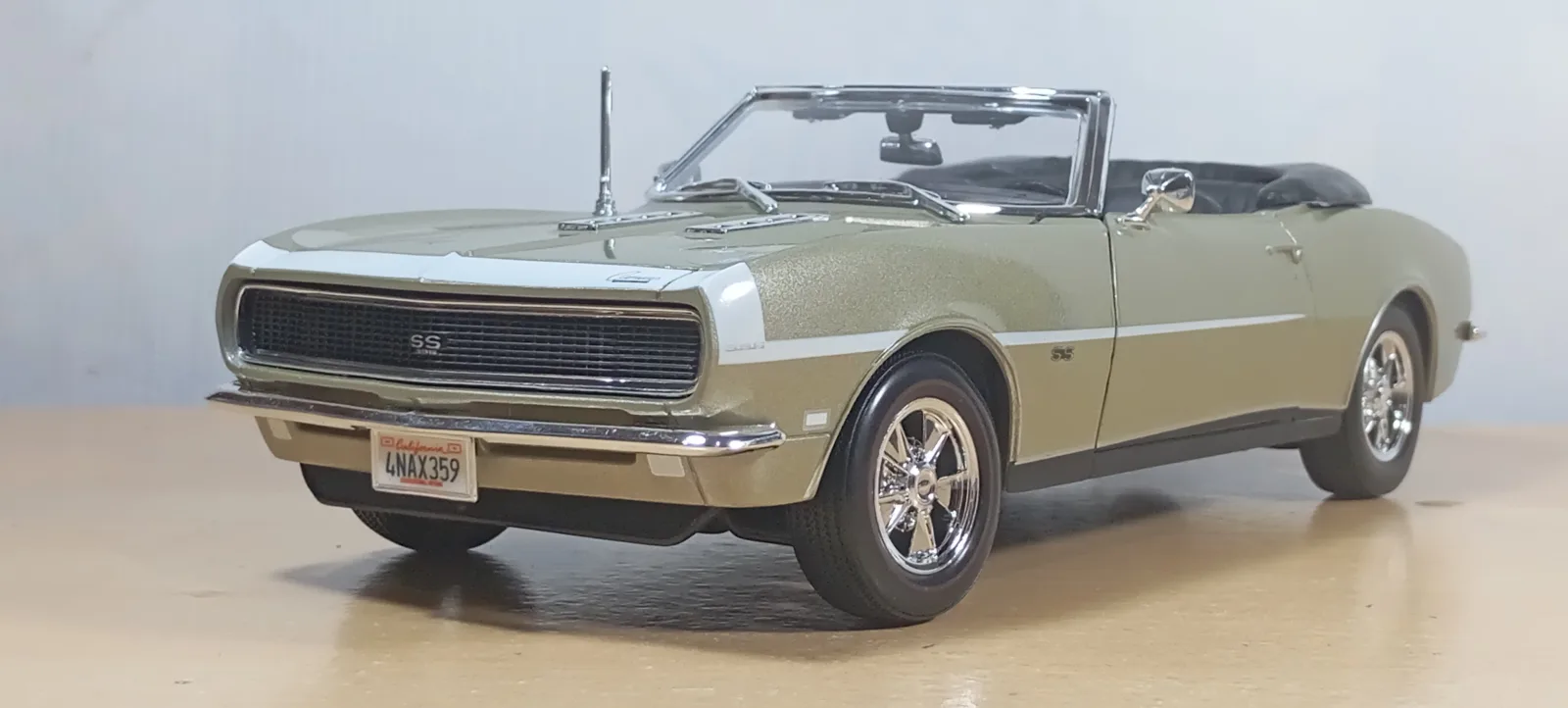 AUTO CLASICO CHEVROLET CAMARO SS 396 CONVERTIBLE 1968