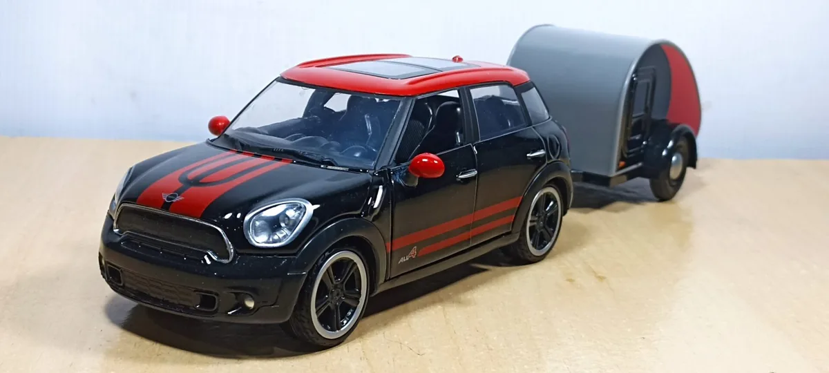 AUTO CON TRAILER MINI COOPER S COUTRYMAN