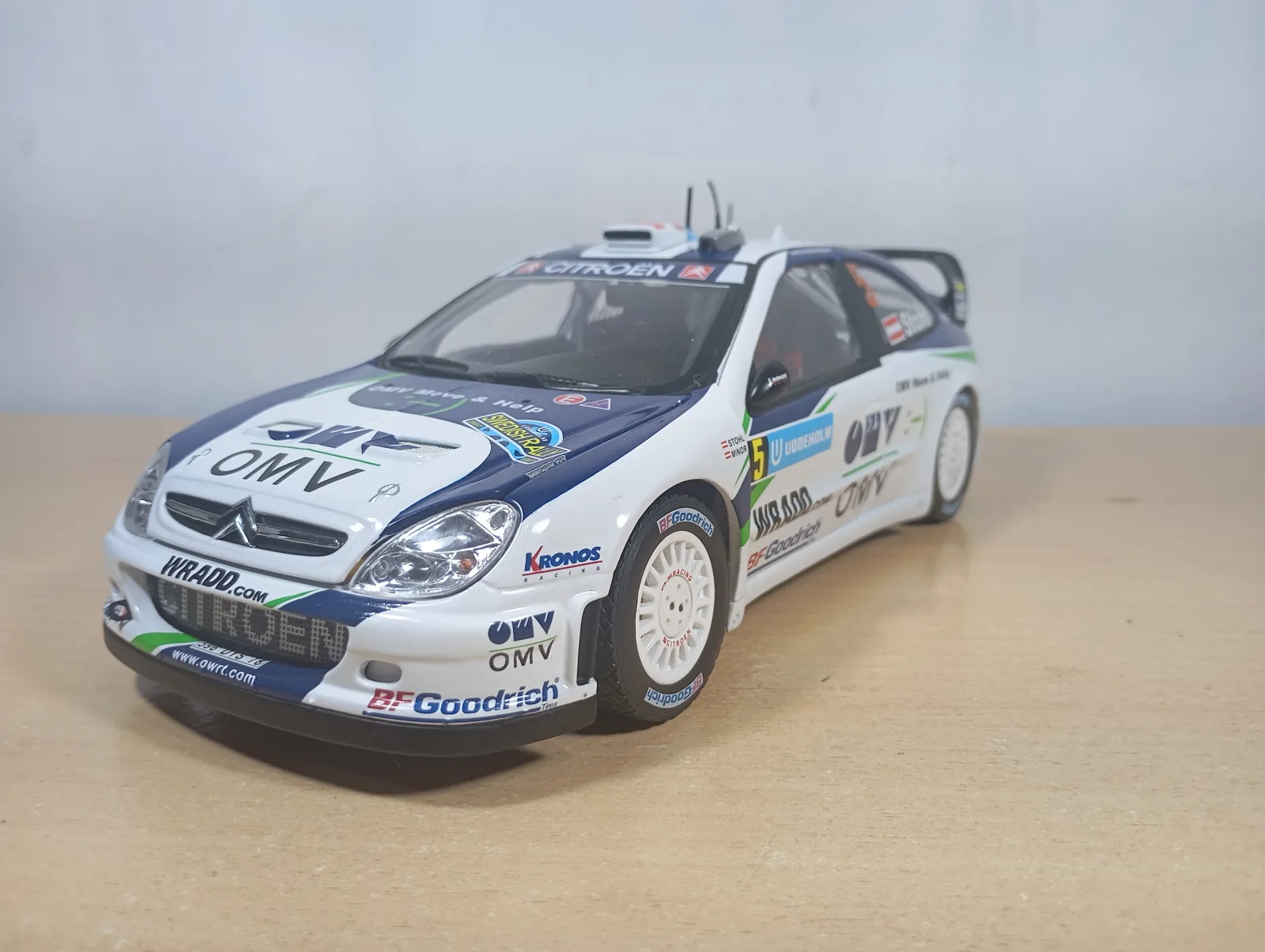 AUTO DE COMPETENCIA CITROEN XSARA WRC Nº5