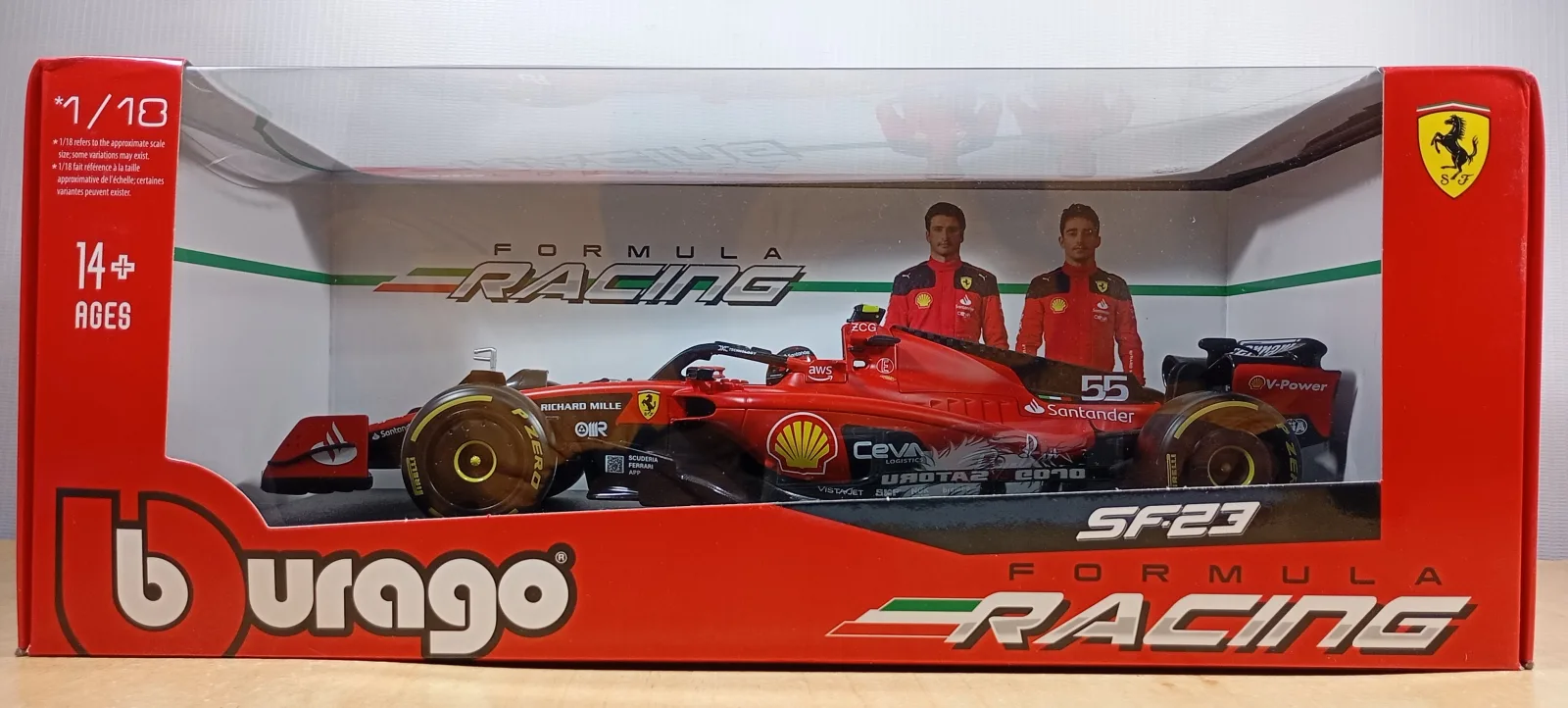 AUTO DE COMPETENCIA FERRARI SF 23 Nº55