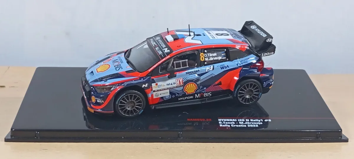 AUTO DE COMPETENCIA HYUNDAI I20 Nº8 RALLYE 2022