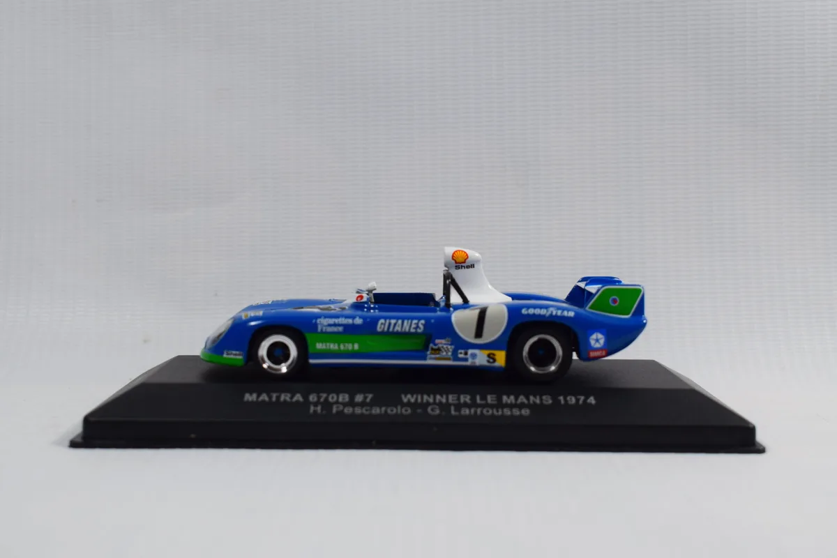 AUTO DE COMPETENCIA MATRA 670B N°7