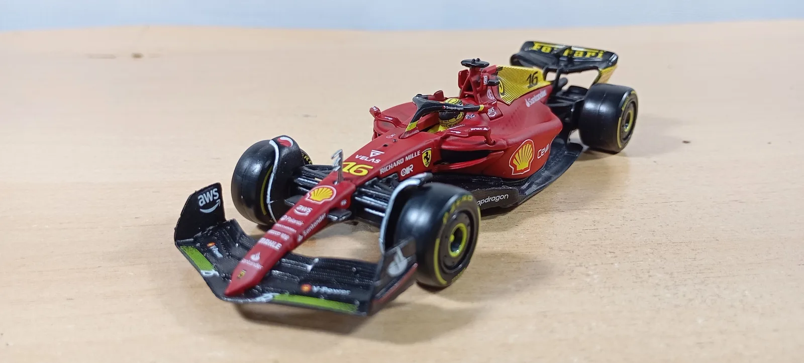 AUTO DE COMPETENCIA Nº16 ITALIAN GP GIALLO MODENA