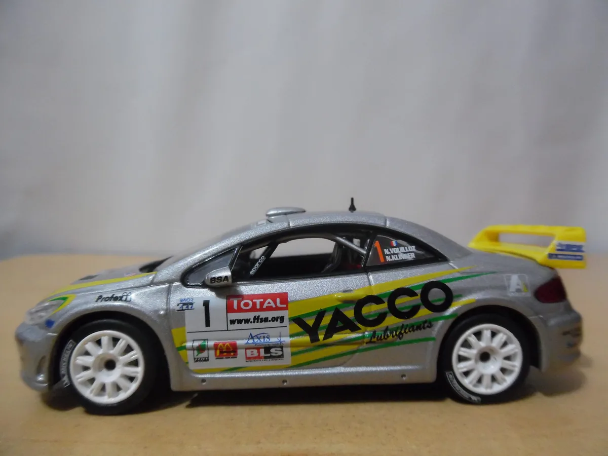 AUTO DE COMPETENCIA PEUGEOT 307 WRC Nº1