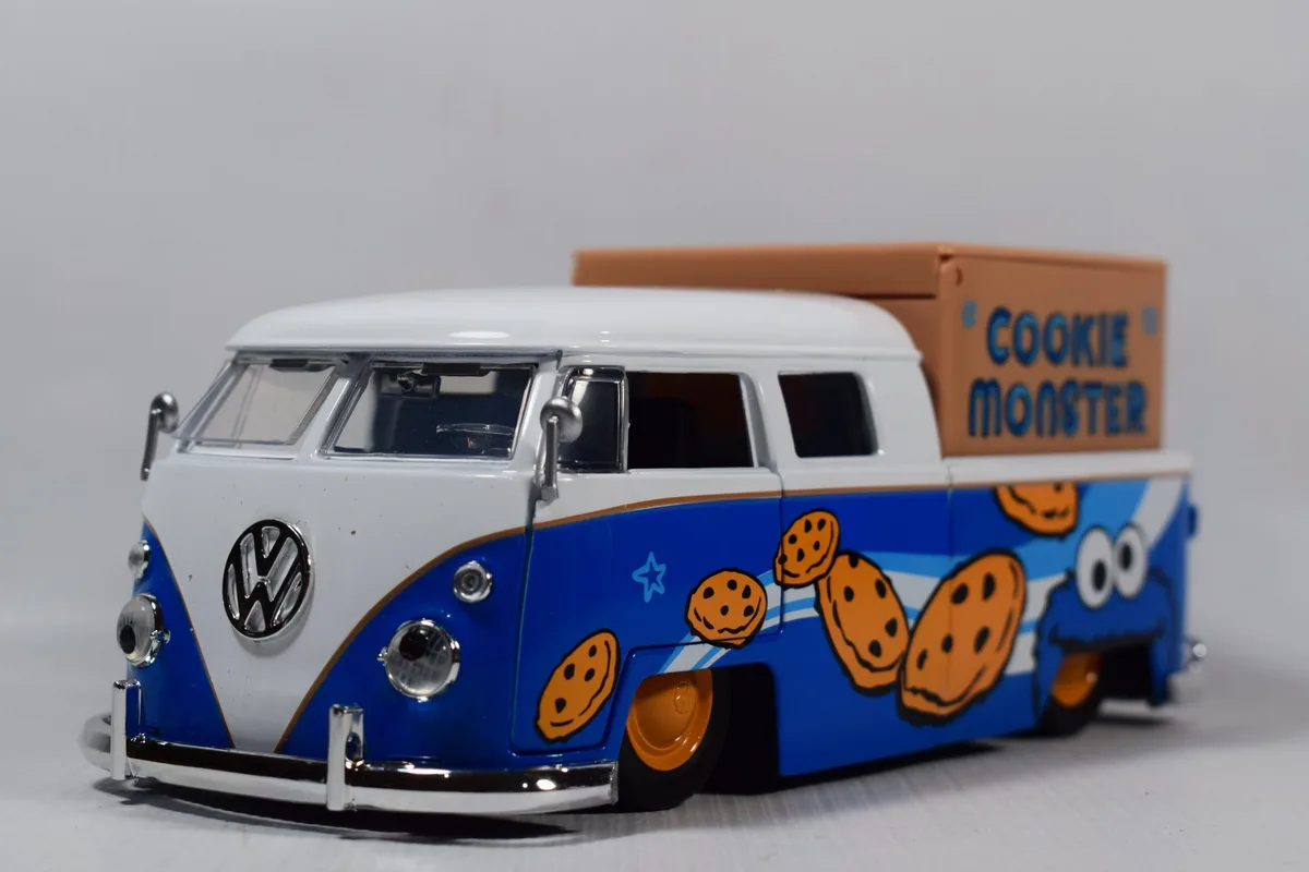  BUS CAMIONETA VOLKSWAGEN 1963 DE COOKIE MONSTER G