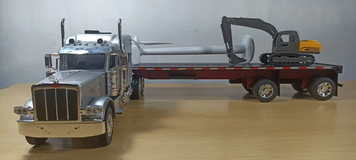 CAMION PLATAFORMA PETERBILT389