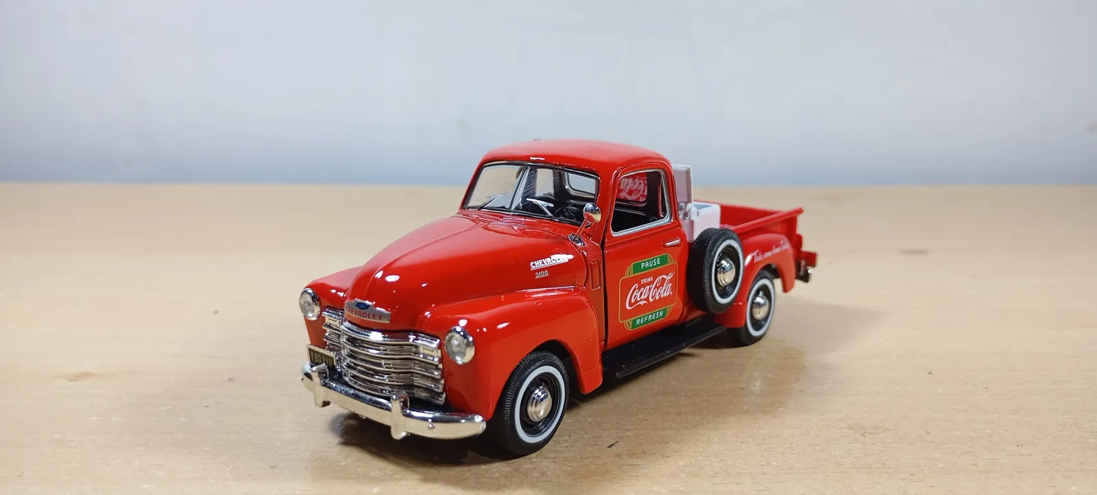 CAMIONETA CHEVROLET 1953 DE COCA COLA