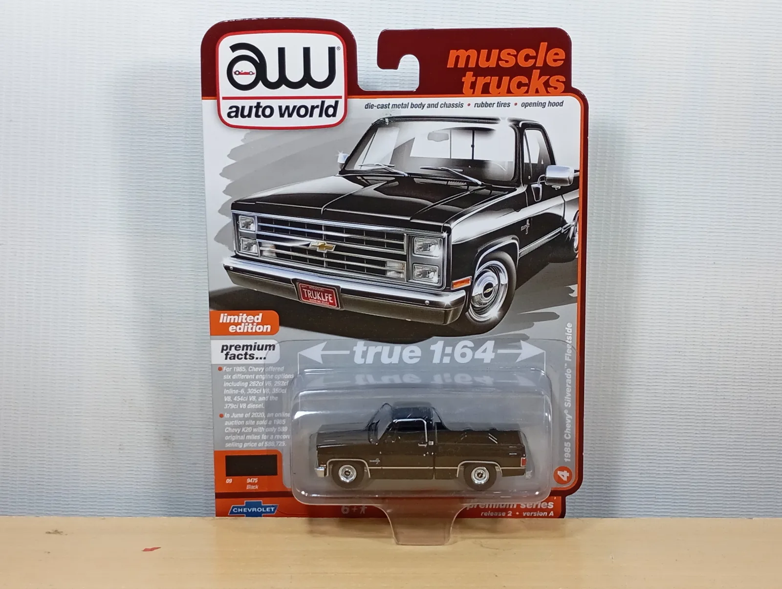 CAMIONETA CHEVROLET SILVERADO FLEETSIDE 1985