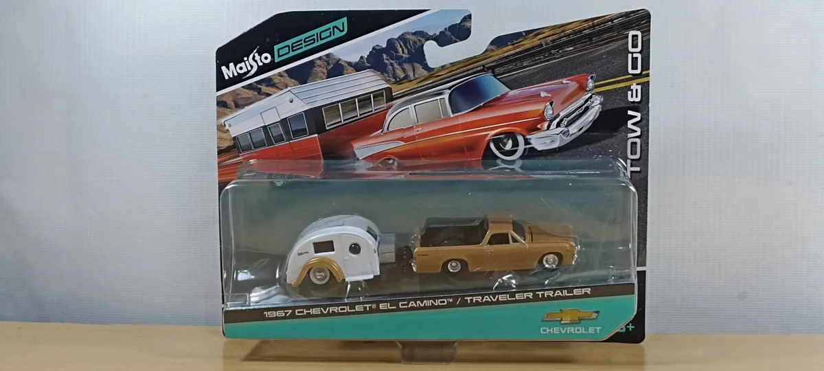 CAMIONETA CON TRAILER CHEVROLET EL CAMINO 1967