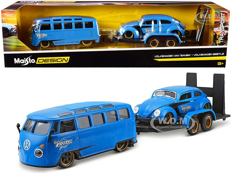 COMBI SAMBA Y BEETLE VOLKSWAGEN CON TRAILER