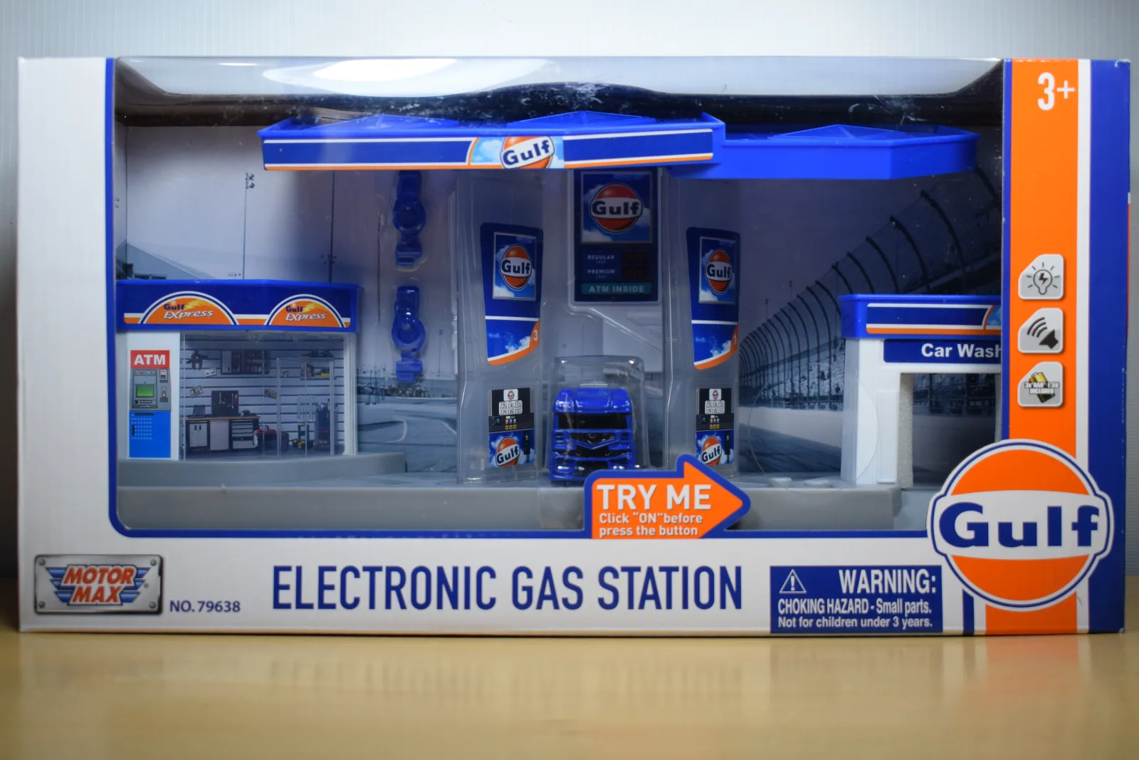 ESTACION DE GAS ELECTRONICO GULF