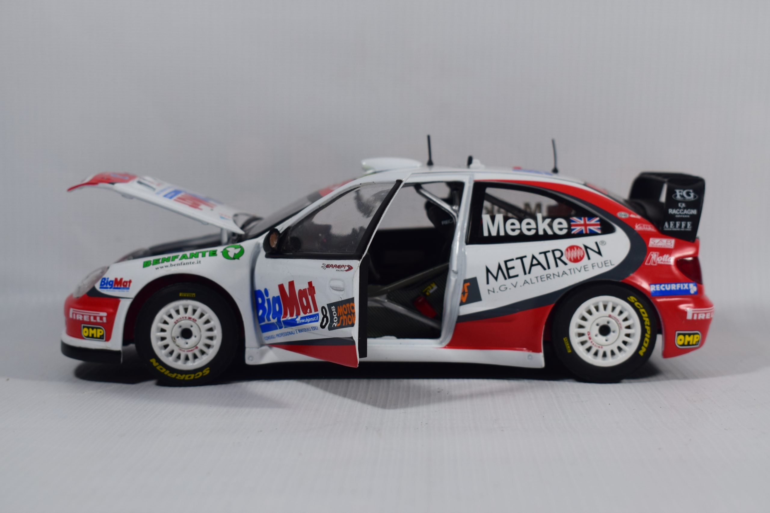 AUTO DE COMPETENCIA CITROEN XSARA WRC Nº8