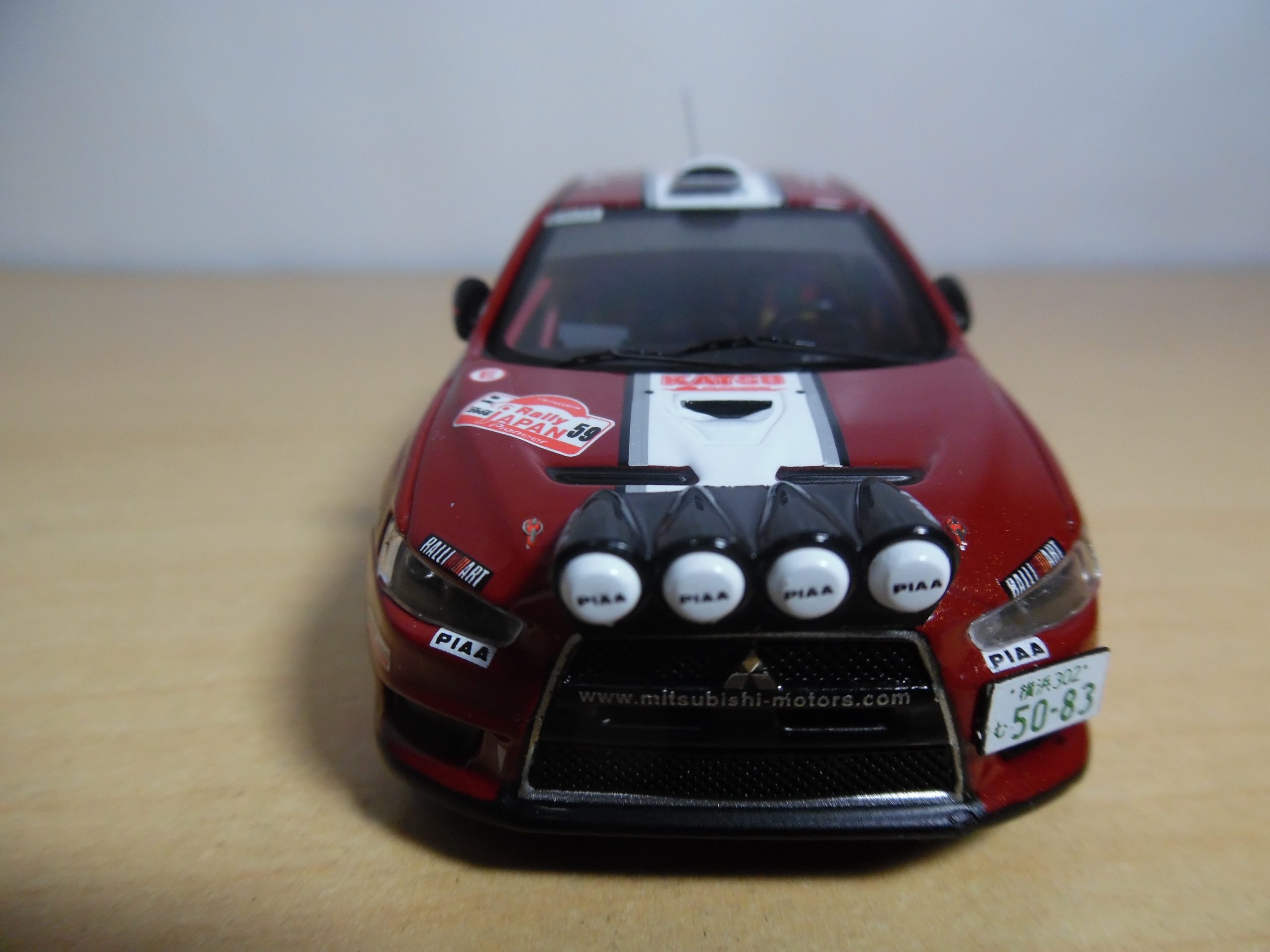 AUTO DE COMPETENCIA MITSUBISHI LANCER EVO X Nº59 - Imagen 3