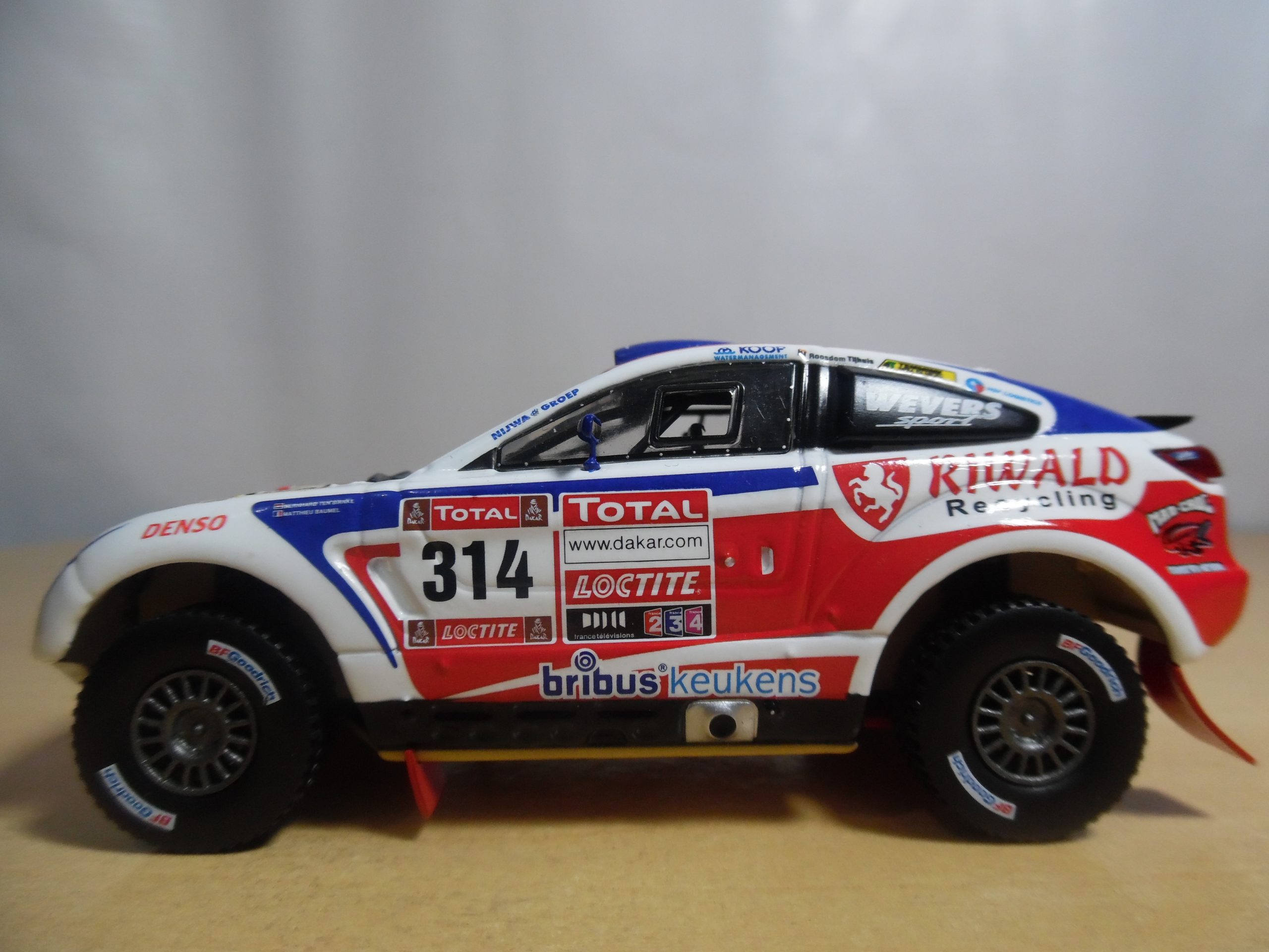 AUTO DE COMPETENCIA MITSUBISHI LANCER RACING Nº314 - Imagen 4