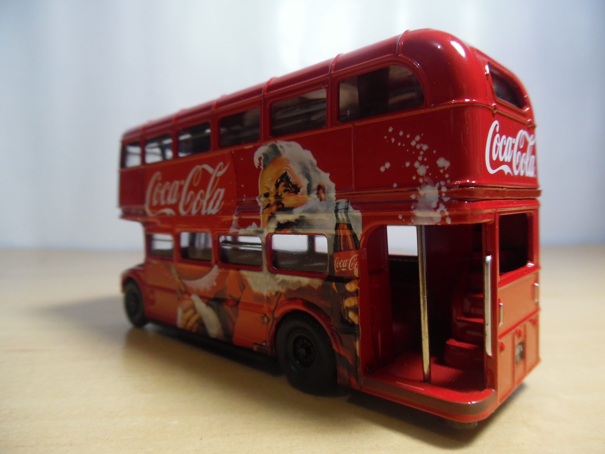 BUS ROUTEMASTER XMAS COCA COLA - Imagen 7