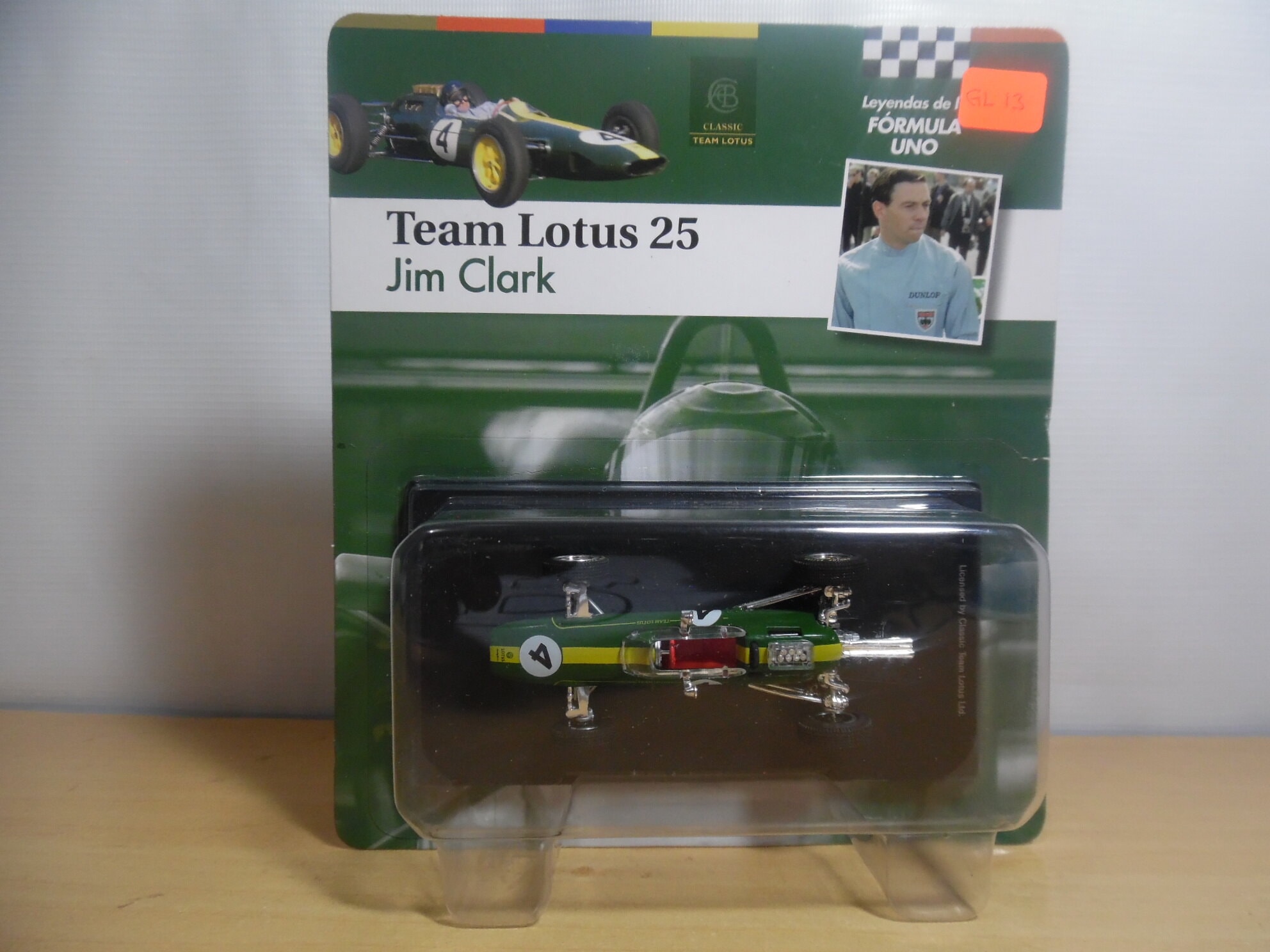 FORMULA UNO TEAM LOTUS 25