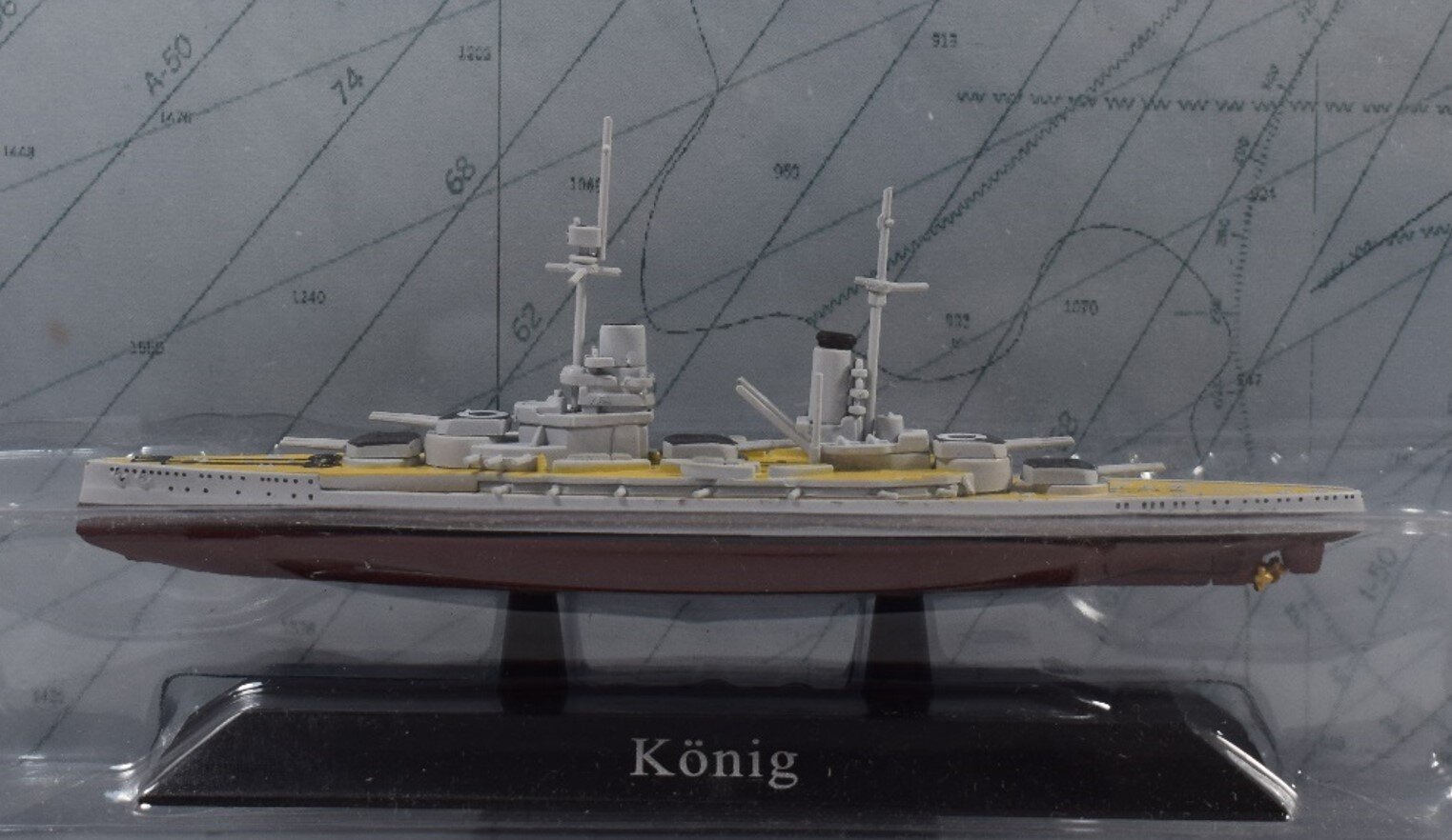 CRUCERO ALEMAN KONIG 1917 - Imagen 2