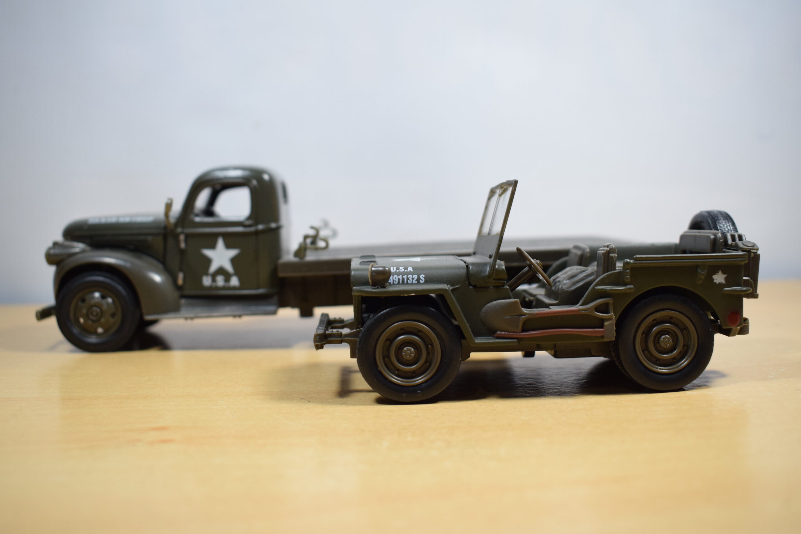 CAMION CHEVROLET FLABET 1941 T JEEP WILLYS MILITAR - Imagen 3