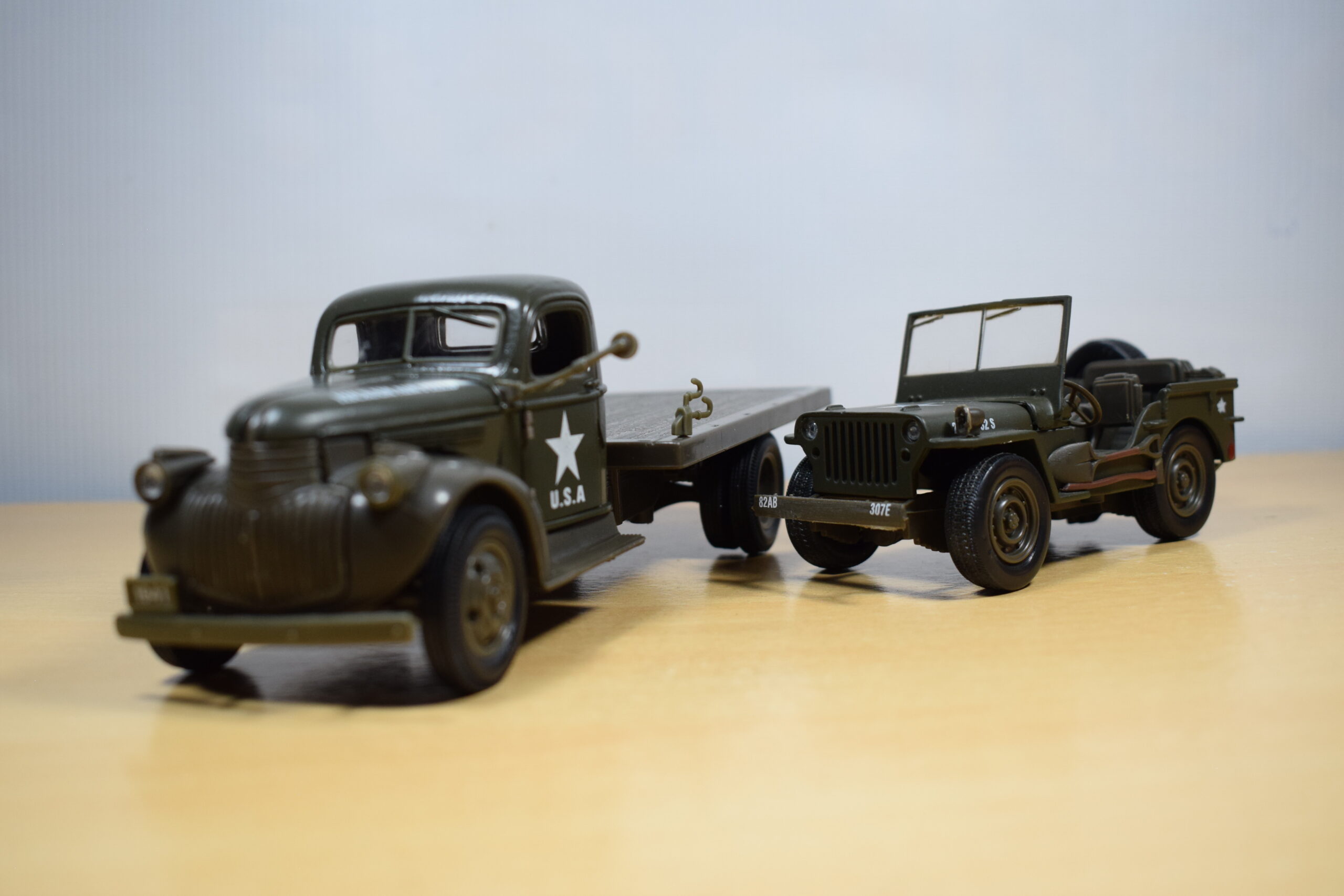 CAMION CHEVROLET FLABET 1941 T JEEP WILLYS MILITAR - Imagen 4