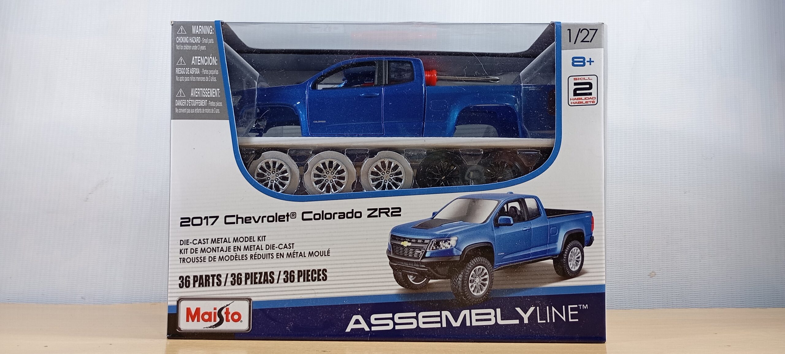 CAMIONETA CHEVROLET COLORADO ZR2 2017 PARA ENSAMBLAR